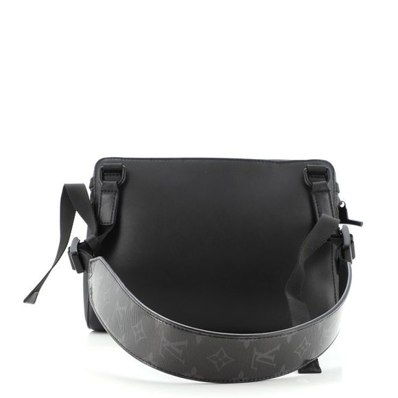 Louis Vuitton Messenger Bag Dark Infinity Leather with Monogram Eclipse Glaze Ca - Picture 3 of 7